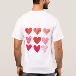 Liefde vieren met Valentijnsdag T-shirt