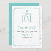 Liefde vieren | Weddenschap Kaart (Voorkant / Achterkant)