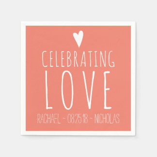 Liefde vieren | Weddenschap Servet