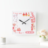 Liefde Vierkante Klok (Huis)