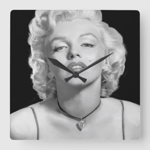 liefde vierkante klok