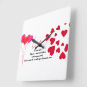 Liefde Vierkante Klok (Hoek)