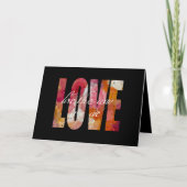 Liefde Vintage Kaart (Voorkant)