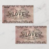Liefde Visitekaartje (Voorkant / Achterkant)