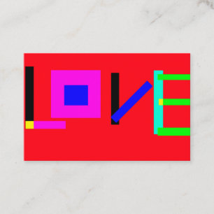 Liefde Visitekaartje