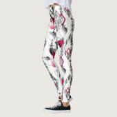 Liefde, visnet, patchwork leggings (Links)