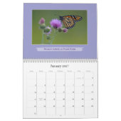 Liefde Vlinders Vlinder en Bloem Fotografie Kalender (Jan 2027)