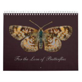 Liefde Vlinders Vlinder en Bloem Fotografie Kalender
