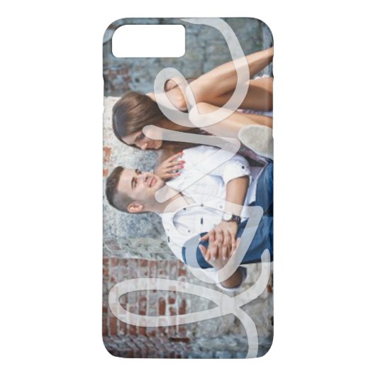 "Liefde" Voeg je foto toe Case-Mate iPhone Case (Achterkant)