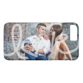 "Liefde" Voeg je foto toe Case-Mate iPhone Case (Achterkant (Horizontaal))