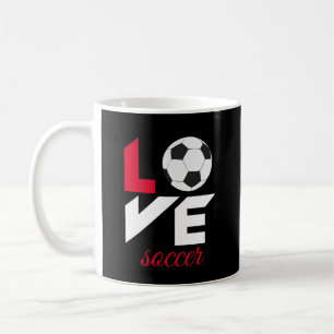 Liefde voetbal koffiemok