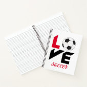 Liefde voetbal notitieboek (Binnen)