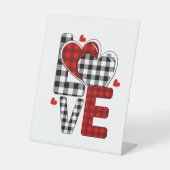 liefde voetstuk beeld Voetstuk Bord Reclamebord Met Voetstuk (Voorkant)