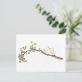 liefde_vogel briefkaart (Staand voorkant)