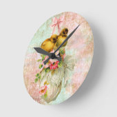 Liefde vogels Bloem  Paaskunst Ronde Klok (Hoek)