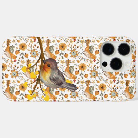 Liefde vogels Case-Mate iPhone case (Achterkant (horizontaal))