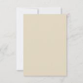  liefde vogels kooi bruiloft RSVP kaarten (Achterkant)