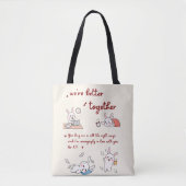 Liefde vol tote bag (Voorkant)