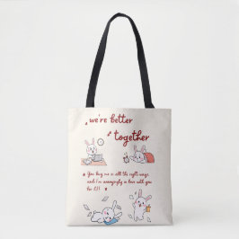 Liefde vol tote bag
