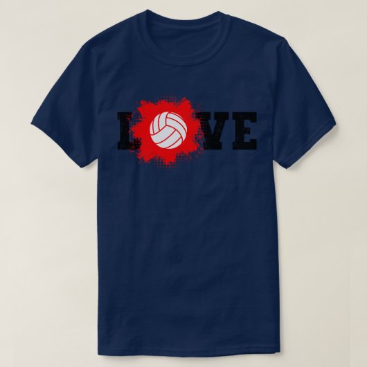 Liefde Volleybal 30 T-shirt (Design voorkant)