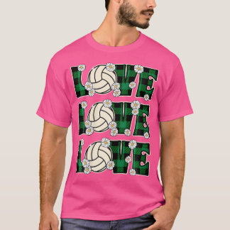 Liefde Volleybal Lover Vrouwen Meisje Schattige Vo T-shirt
