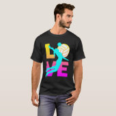 Liefde Volleybal N T-shirt (Voorkant volledig)