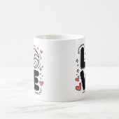 Liefde Volleybal Schattige Volleybal Speler Meisje Koffiemok (Center)