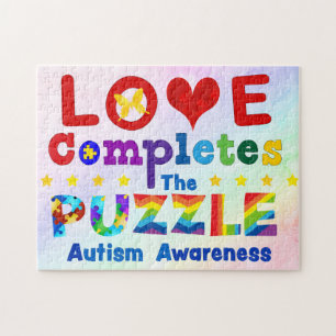 Liefde voltooit de puzzle legpuzzel