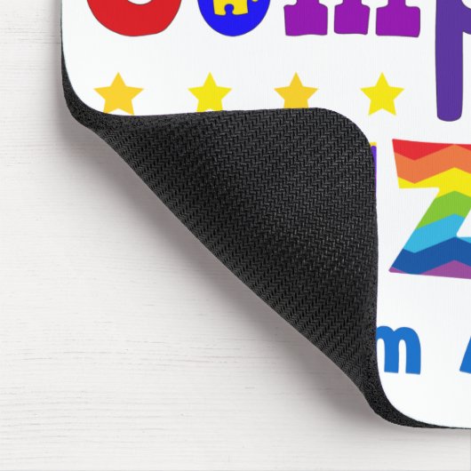 Liefde voltooit de puzzle muismat (Hoek)