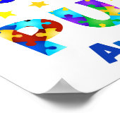 Liefde voltooit de puzzle poster (Hoek)