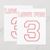 LIEFDE VOOR 3 (Voorkant / Achterkant)