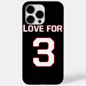 LIEFDE VOOR 3 Case-Mate iPhone CASE (Achterkant)