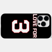 LIEFDE VOOR 3 Case-Mate iPhone CASE (Achterkant (horizontaal))