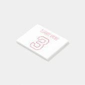 LIEFDE VOOR 3 POST-IT® NOTES (Schuin)