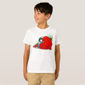 Liefde voor aardbeien Shirt (Voorkant volledig)
