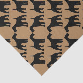 Liefde voor Airedale Terrier honden Tissuepapier (Detail)