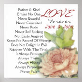 Liefde voor altijd aangepast Poster (Voorkant)