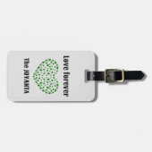 liefde voor altijd Acryl Bagagelabel (Voorkant horizontaal)