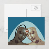 Liefde voor altijd briefkaart (Voorkant / Achterkant)