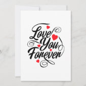 Liefde voor altijd kaart (Voorkant)