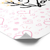 Liefde voor altijd samen quote poster (Hoek)