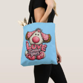 🐶💕 Liefde Voor Altijd 👜✨ Tote Bag (Dichtbij)