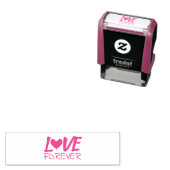 Liefde voor altijd zelfinktende stempel (In situ)