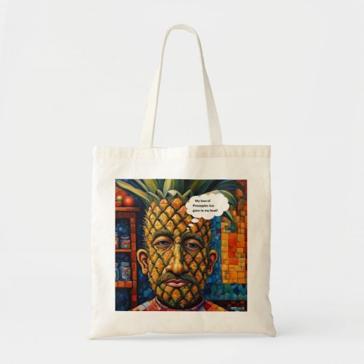 Liefde voor Ananassen Tote Bag (Voorkant)