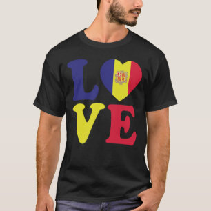 Liefde voor Andorra T-shirt