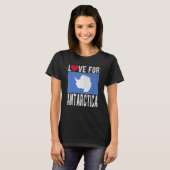 Liefde voor Antarctica T-shirt (Voorkant volledig)