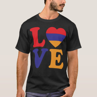 Liefde voor Armenië T-shirt