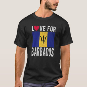 Liefde voor Barbados Premium T-shirt