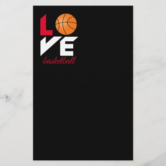 Liefde voor basketbal flyer (Voorkant)