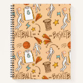 Liefde voor basketbal Notitieboek (Voorkant)